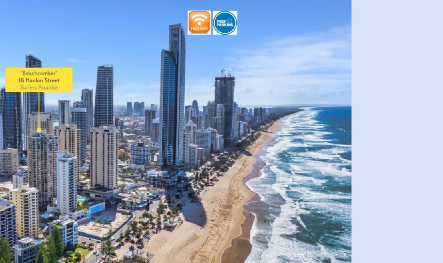 Beachside Apartment In The Heart Of Surfers Paradise - Free Parking Gold Coast Exterior photo